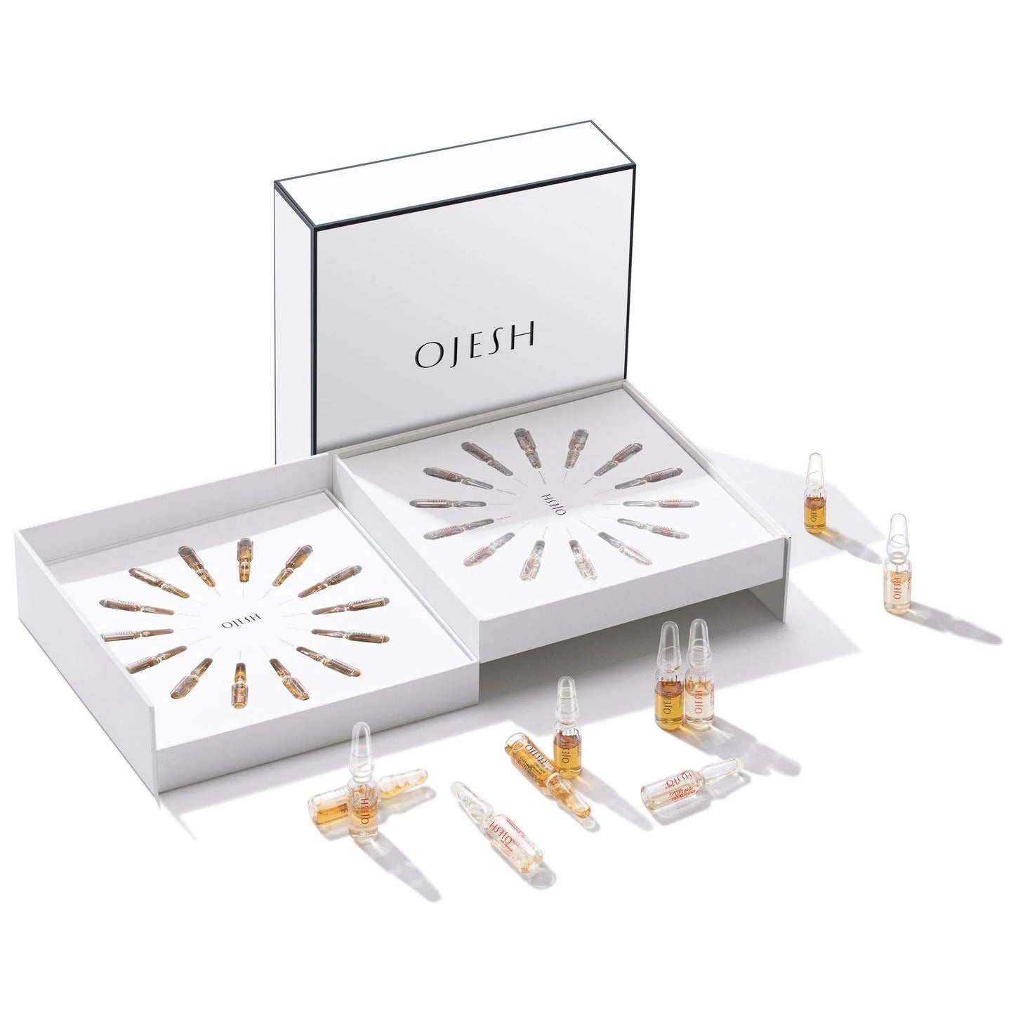 欧娅诗时光机礼盒 OJESH TIME CAPSULE COLLECTION OJESH Lifting Treatment Hyaluronic Serum Classic Care OJESH Pro Regeneration Face Cream Crème Pro Régénérante Visage